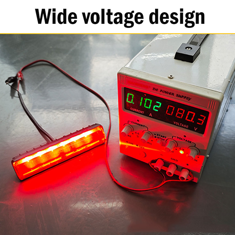 Heavy Equipment Working - Lampu Peringatan Forklift Merah 18W 6LED,