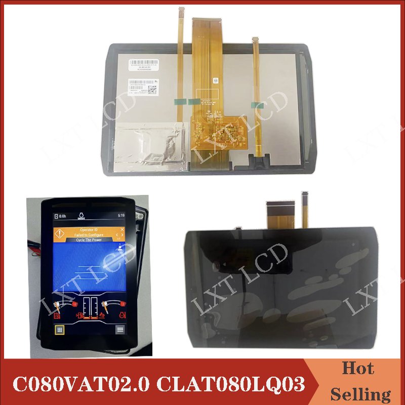 Heavy Equipment Caterpillar - LCD Original 8 inci C080VAT02.0 CLAT080LQ03