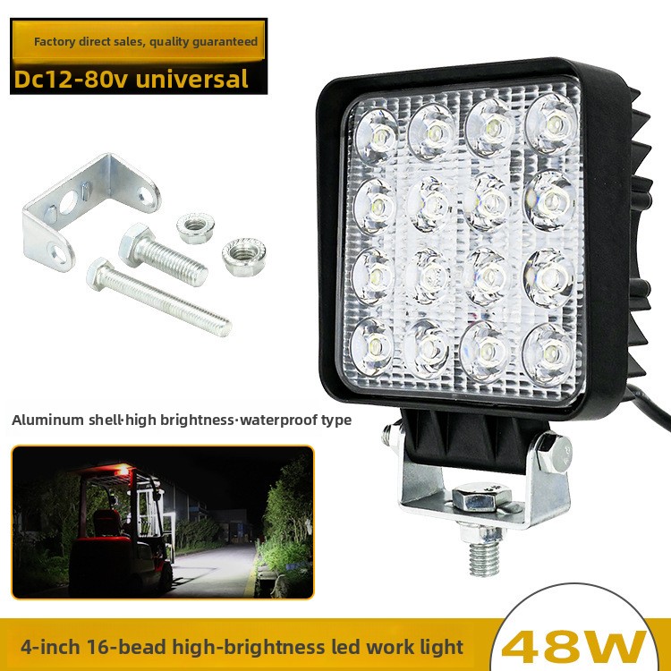 Heavy Equipment Working - Lampu Kerja LED 48W 16LED 4