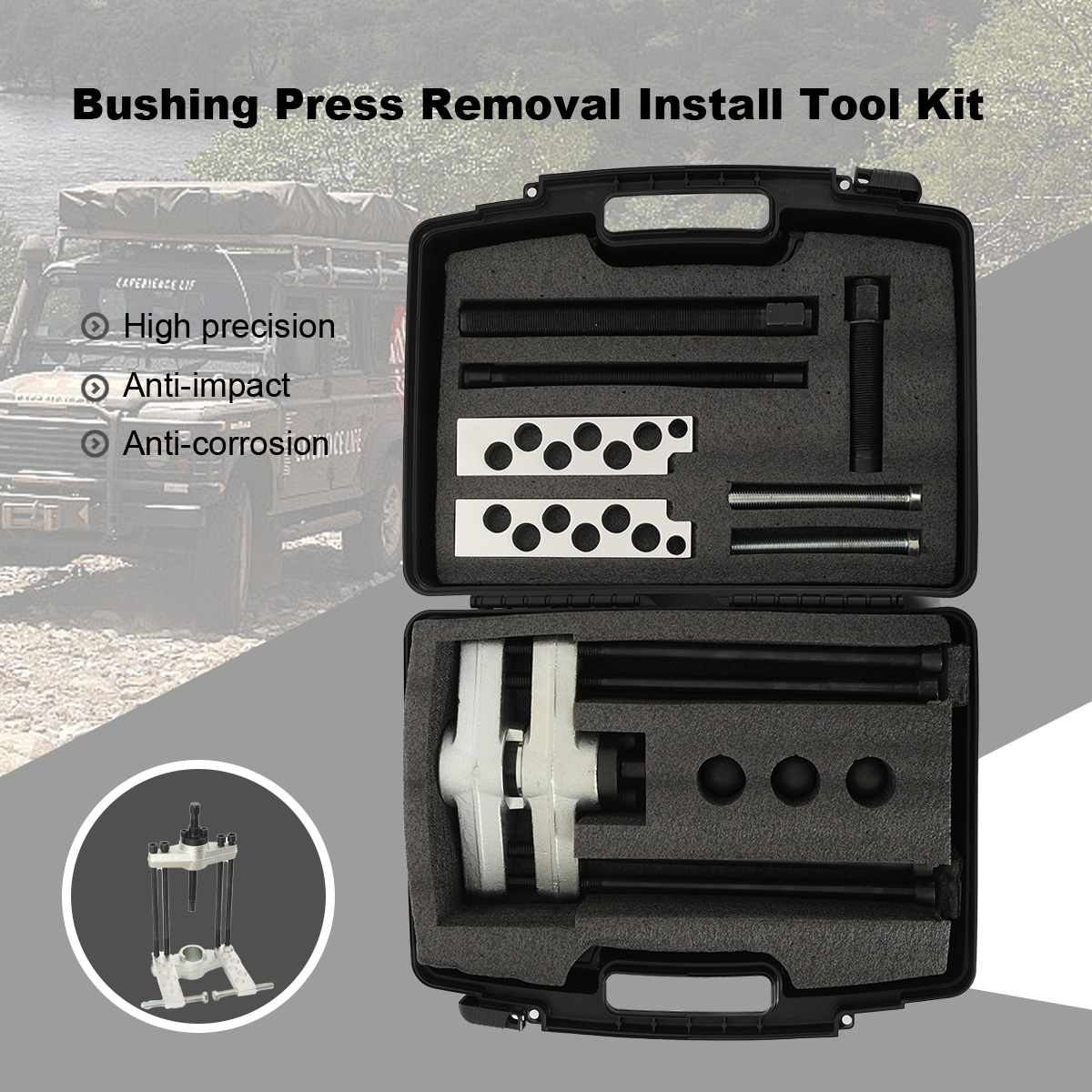 Heavy Equipment Working - King Pin Press untuk Truk Tugas
