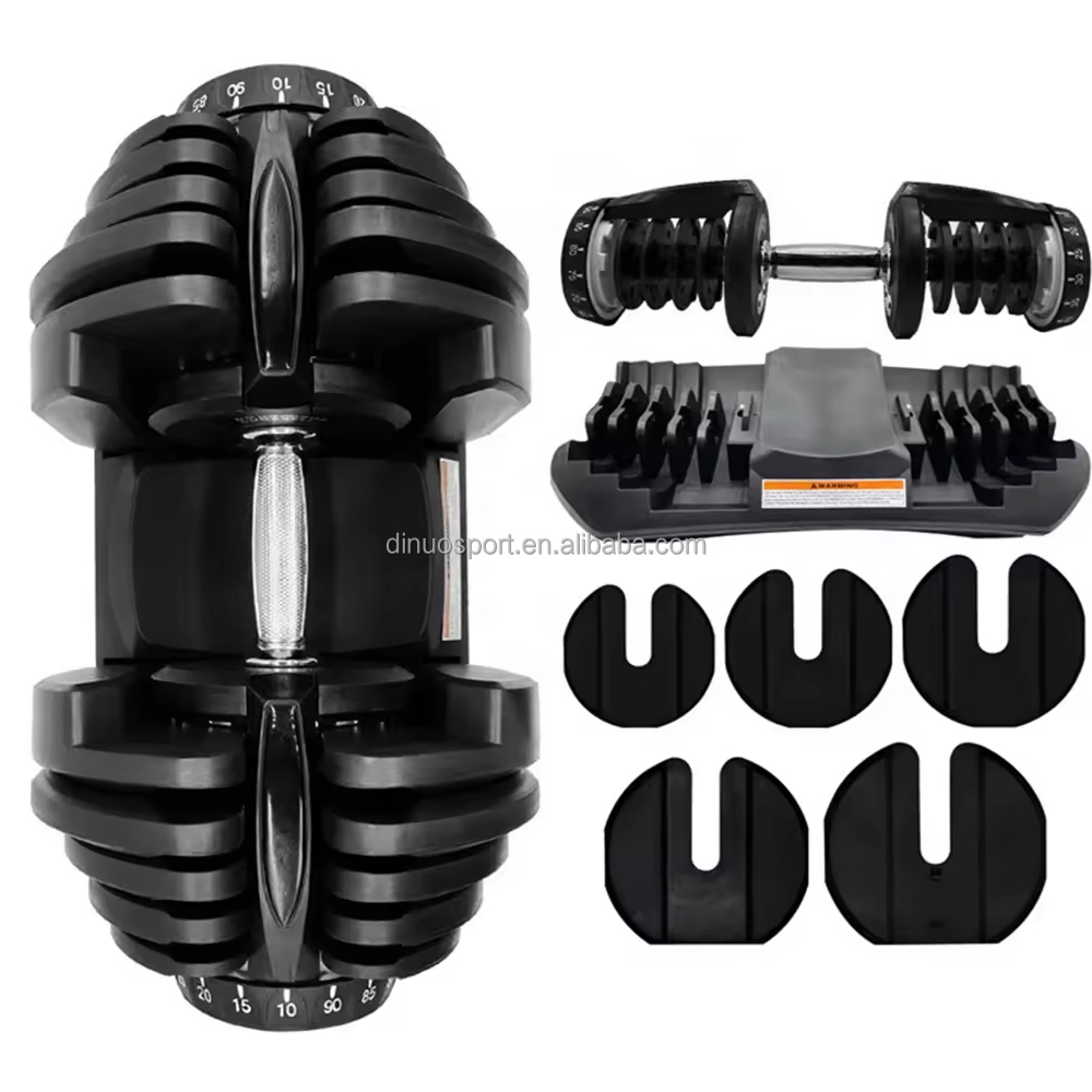 Set Dumbbell Adjustable 40kg/9 - Heavy Equipment Supplier ulasan dan harga