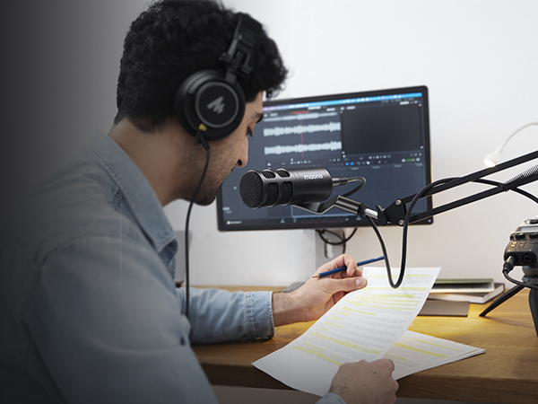 Mikrofon Podcast Dinamis MAONO - Heavy Equipment Bundle ulasan dan harga