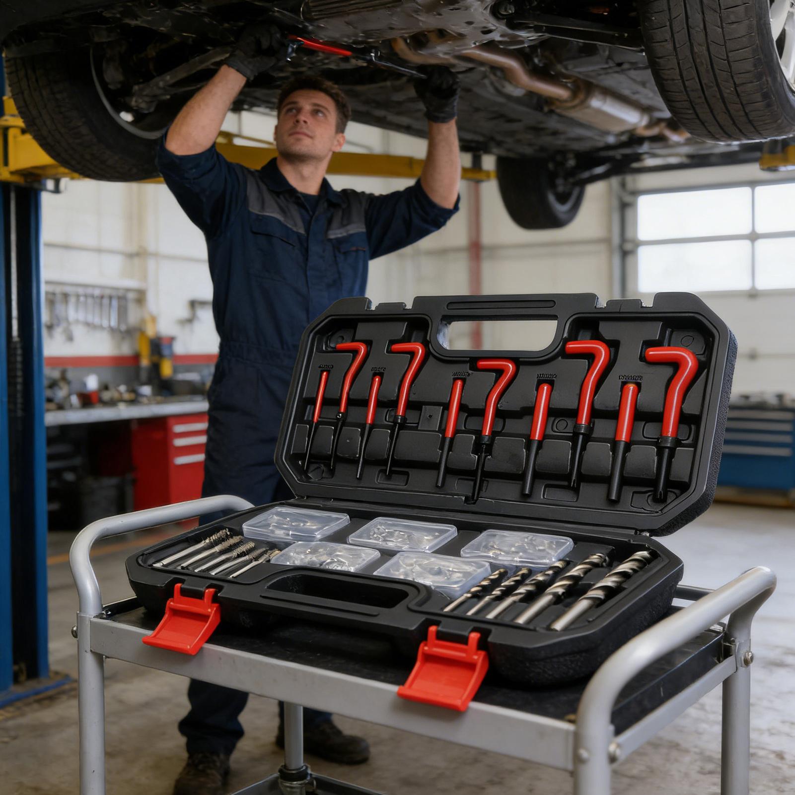Kit Helicoil Metrik, Kit Perba - Heavy Equipment Maintenance ulasan dan harga