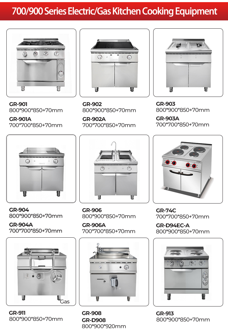 Mesin Dapur Komersial GRACE He - Heavy Equipment Supplier ulasan dan harga