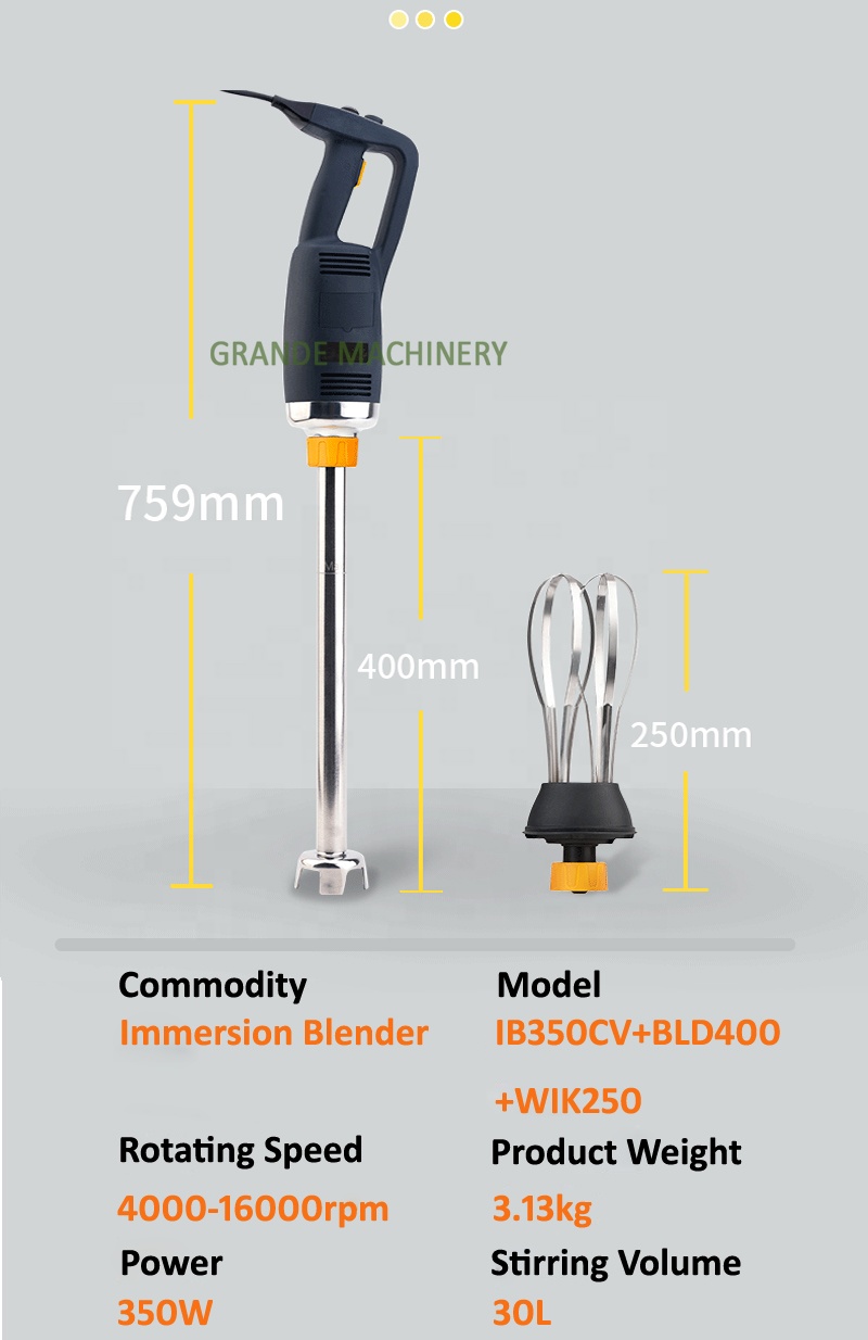 Blender Perendaman Tangan Tuga - Heavy Equipment Working ulasan dan harga